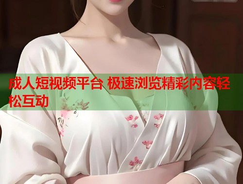 成人短视频平台 极速浏览精彩内容轻松互动