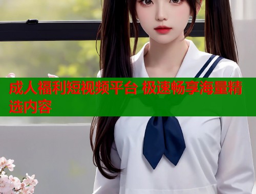 成人福利短视频平台 极速畅享海量精选内容